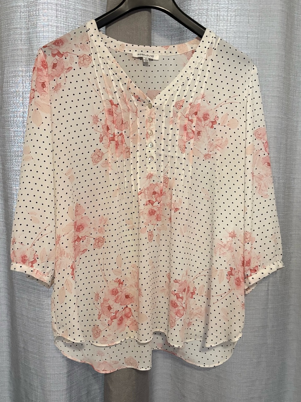 Rose + Olive Blouse